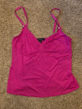 Express Hot Pink Spaghetti Strap Camisole